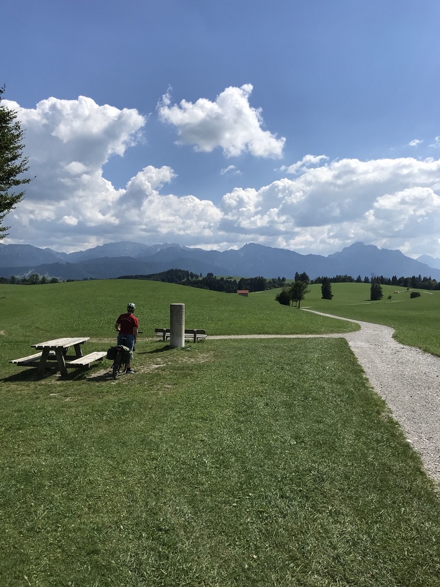 Mit dem Rad von M&uuml;nchen zum Forggensee
