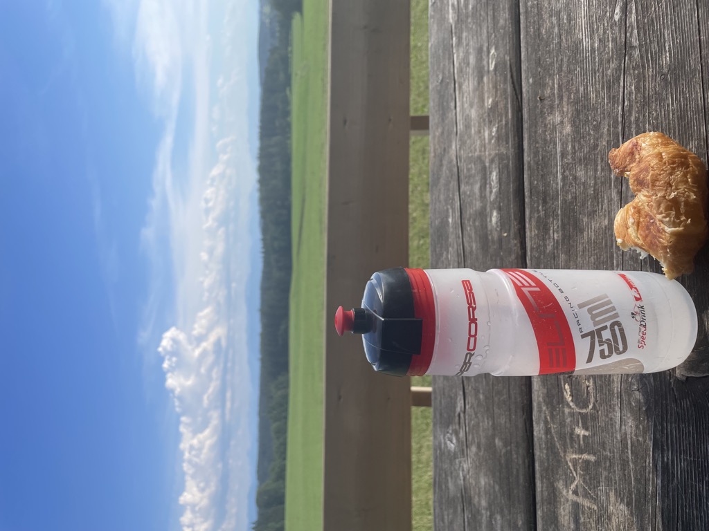 Nie ohne Croissant Pause auf der Ludwigsh&ouml;he machen