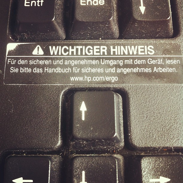 Wichtiger Hinweis