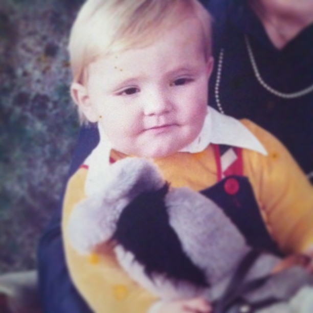 Ich war &uuml;brigens schon immer so dick.