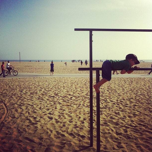 Workout @ Santa Monica Beach