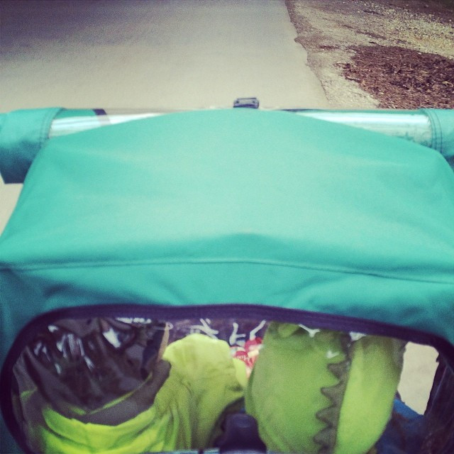 Lastenradtest bei Windst&auml;rke 10