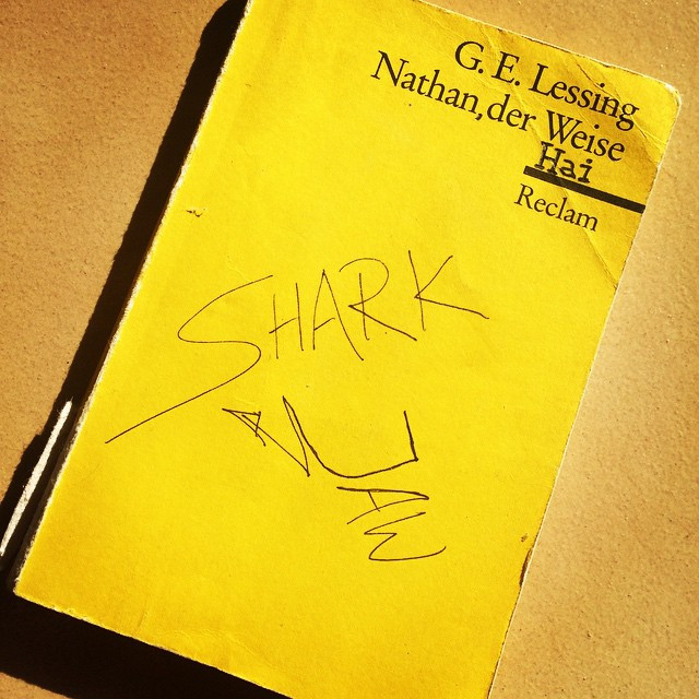 Ich war in der Oberstufe schon so witzig.