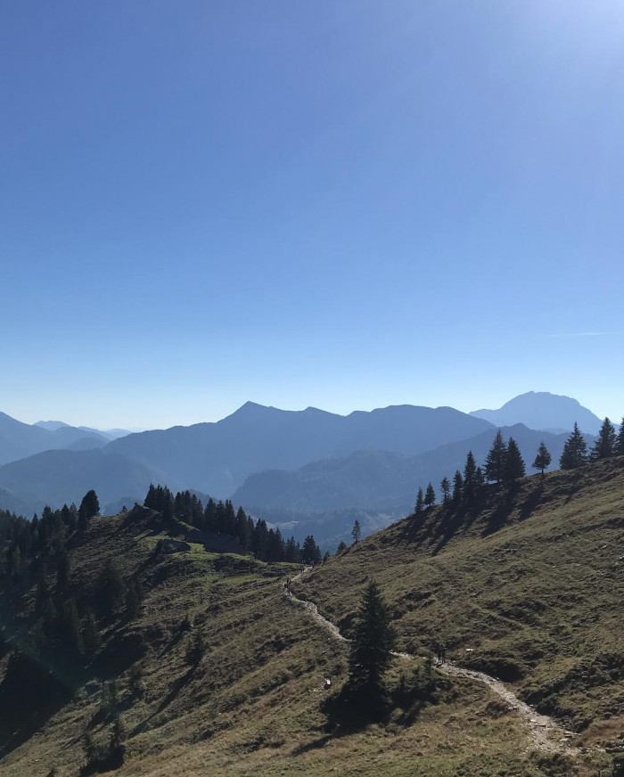 Weil ich endlich mal auf die Tegernseer H&uuml;tte wollte, sind wir da heute hin. Auf dem letzten St&uuml;ck n
