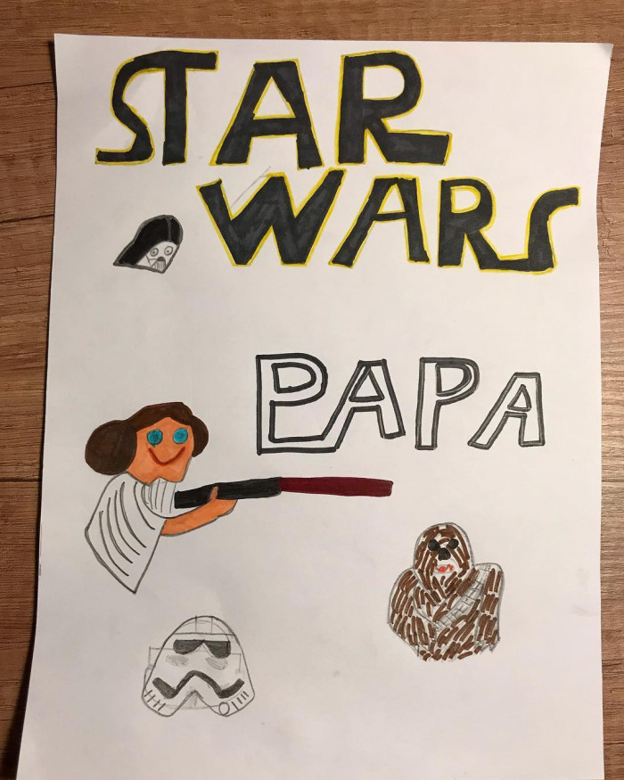 Endlich mein eigenes Star Wars Poster geschenkt bekommen!