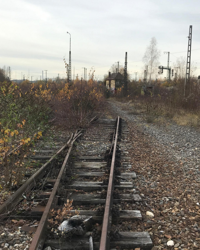 Auf dem Weg zur Arbeit ist mir zwischen den S-Bahnhaltestellen Leuchtenbergring und Berg am Laim neb