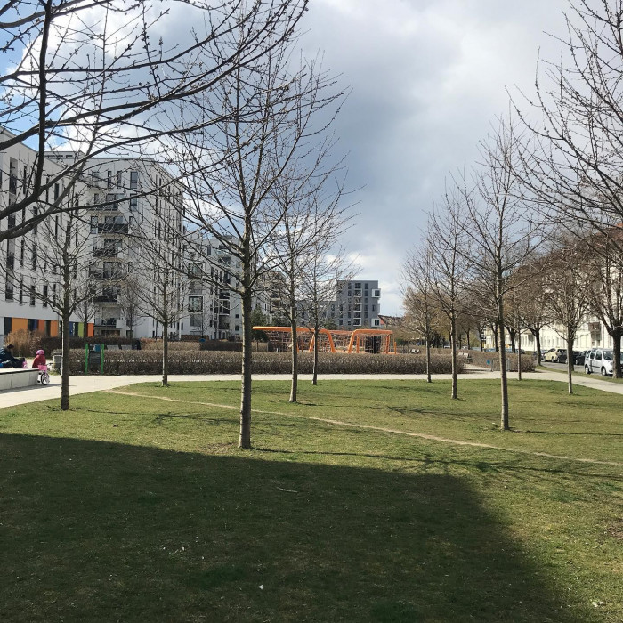 heute durch Ramersdorf/Giesing. Spielen verboten. Aber der neue alte B&uuml;rgermeis