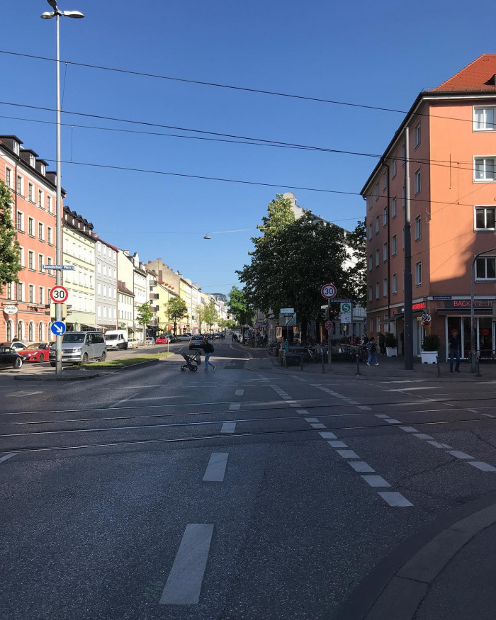 Heute war ich am Ende von M&uuml;nchen. Also an einem der vielen Enden. Nicht das H&auml;sslichste. Die Balans