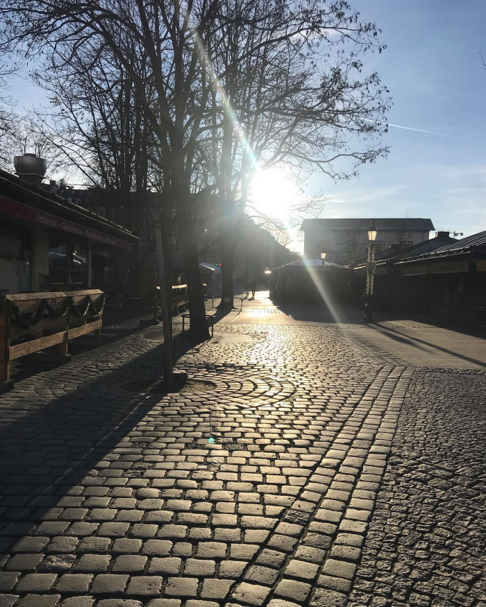 Mal wieder die Runde &bdquo;Haidhausen - Innenstadt - Hauptbahnhof&ldquo; gerannt. Bin ich zuletzt an Karfreitag