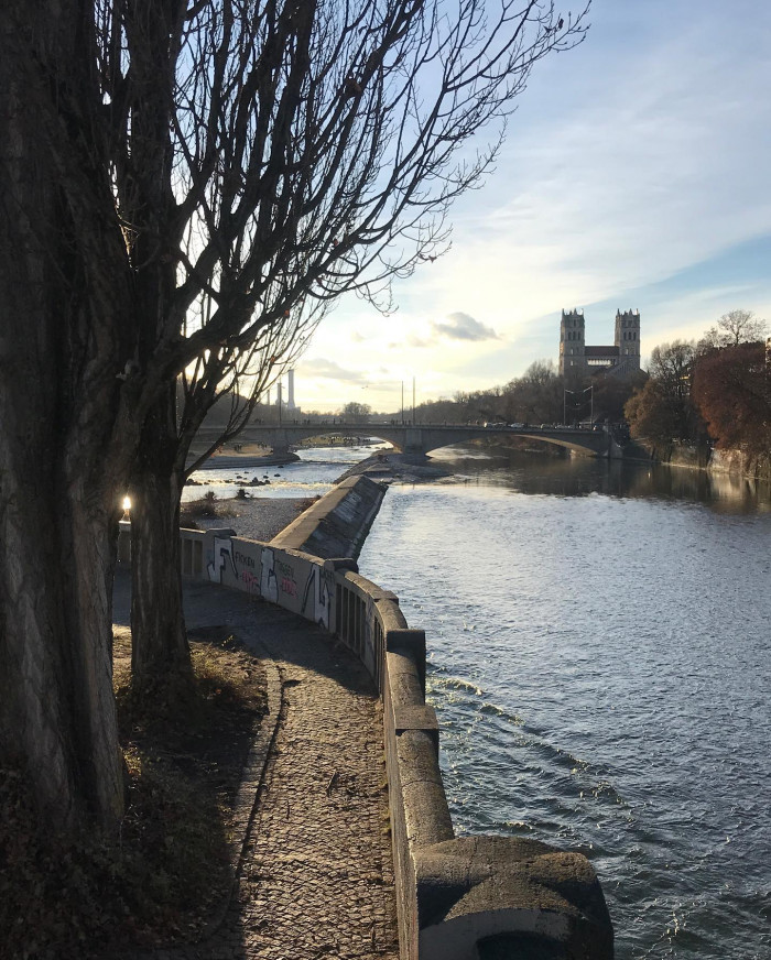 Mal wieder die Runde &bdquo;Haidhausen - Innenstadt - Hauptbahnhof&ldquo; gerannt. Bin ich zuletzt an Karfreitag