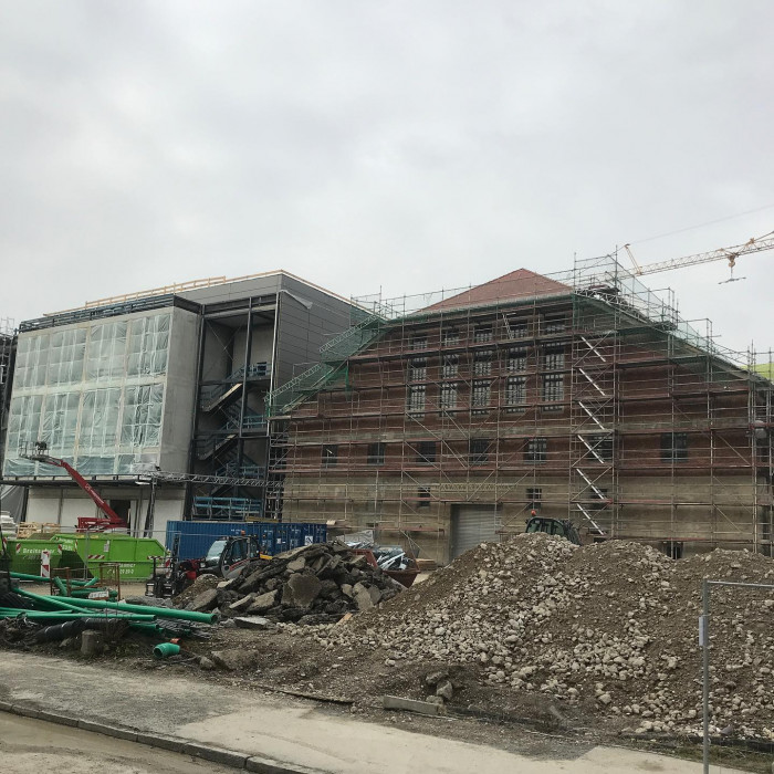 Sendling-Runde. Los gehts an der Bruderm&uuml;hlstrasse. Direkt an der Ecke ist das neuen Interimsquartie