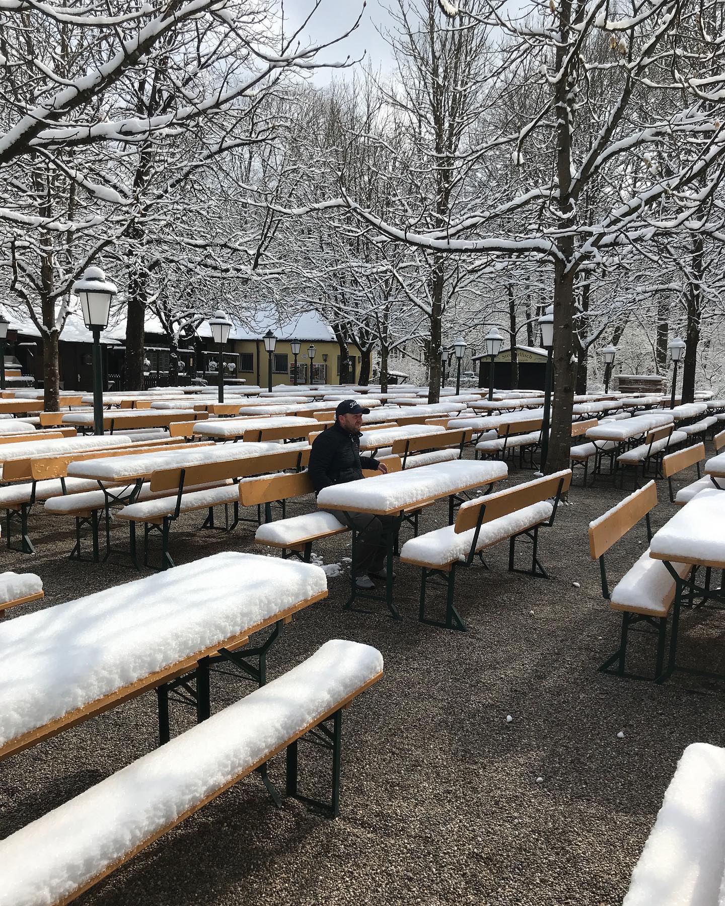 Der @ivoheckmann hat die Biergartensaison er&ouml;ffnet