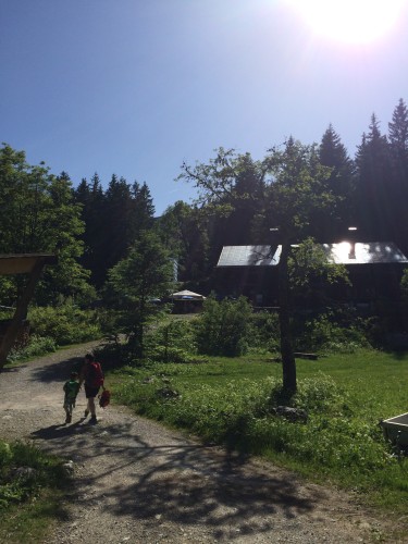 Sie haben ihr Ziel erreicht. Die Buchsteinhütte.