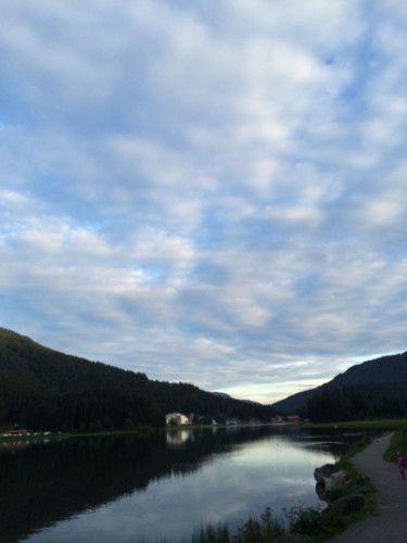 Auf Spitzingsee reimt sich Klischee.