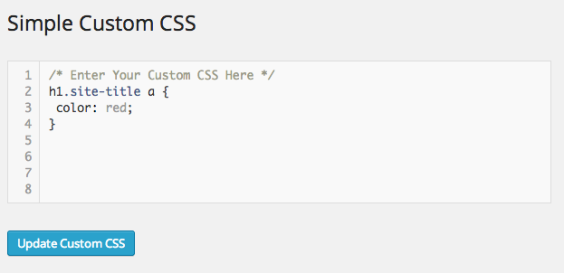 Simple_Custom_CSS_‹_AZ_Blog_—_WordPress