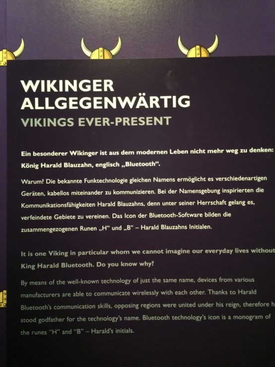 Hätten Sie's gewusst? Das Bluetooth-Symbol ist aus Wikinger-Runen zusammengesetzt.