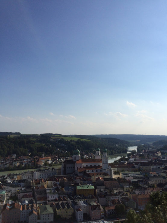 … der Blick auf Passau …